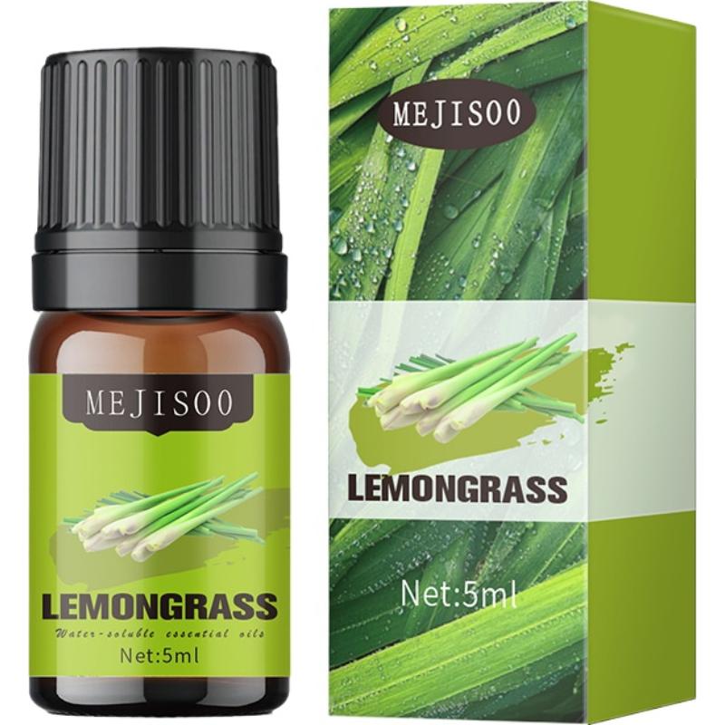 Alcohol-free, water-soluble aromatherapy essential oil, long-lasting fragrance, 5ml.